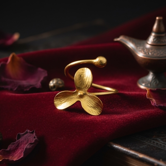 🆕️Stunning Turkish Exclusive Artisanal Luxury Adjustable Fine Jewelry Set 🫶 - Picture 10 of 11